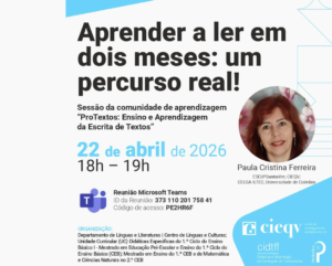 Aula aberta — aprender a ler em dois meses