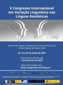 V Congresso Internacional em Variação Linguística nas Línguas Românicas